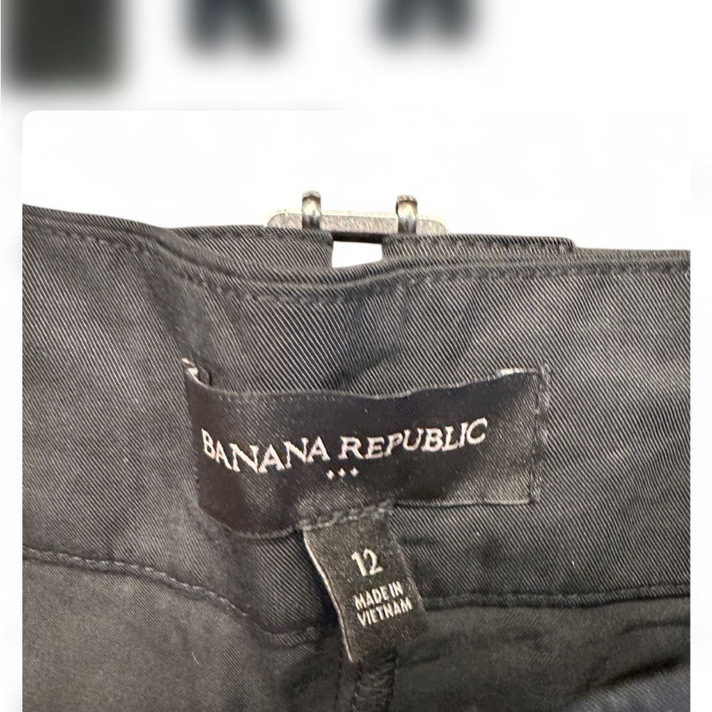 Banana Republic Tencel Lyocell Cargo Pants Black 12 - Picture 5 of 5